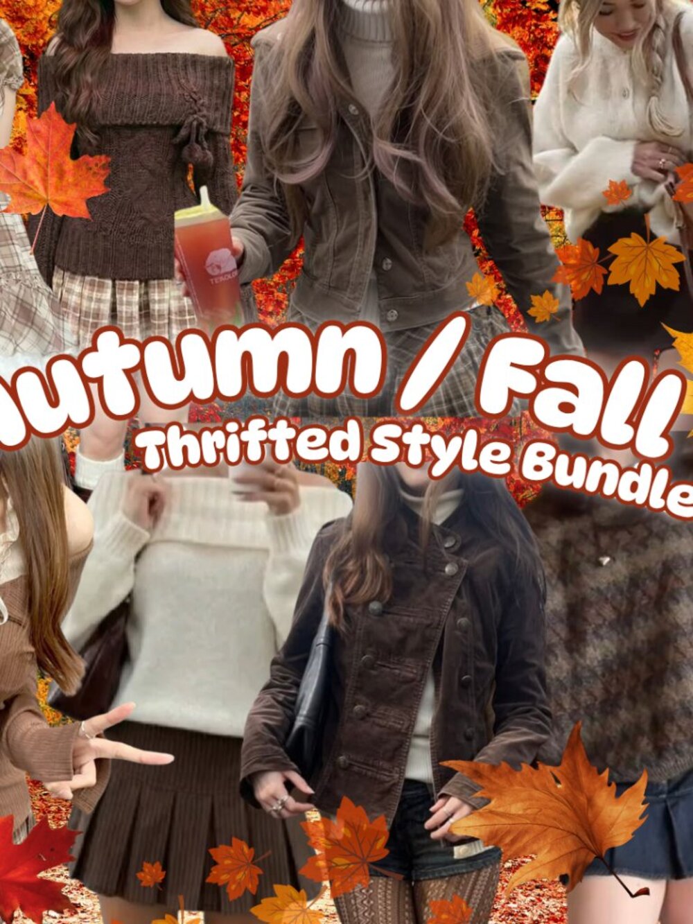 🍂 FALL AUTUMN MYSTERY THRIFTED STYLE BUNDLE 🍂